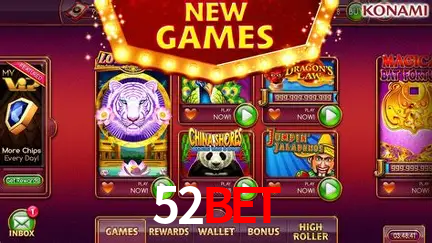 Jogos de mesa e apostas rápidas na 52Bet